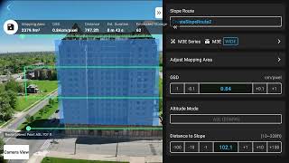 Automatic Facade Inspection Mavic 3 Enterprise