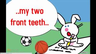 Funny Christmas Cartoon &amp; Music Video for Kids - "All I want for Christmas is My Two Front Teeth"