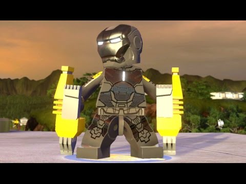 LEGO Marvels Avengers Walkthrough - Iron Man (Mark 16) Unlock Location + Free Roam (Character Showcase) by packattack04082 Game Video Walkthroughs