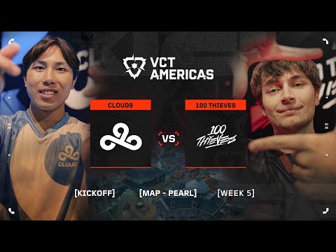 C9 vs. 100T - VCT Americas Kickoff - W5D1 - Map 1