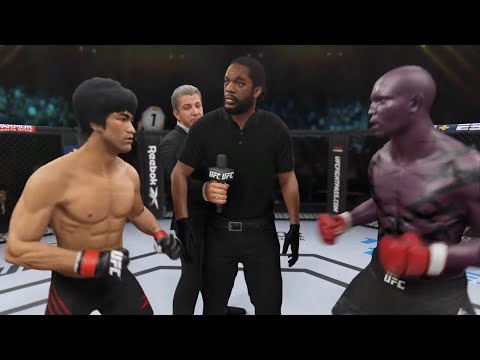 UFC 4 I Bruce Lee vs. Purple Fighter  (EA Sports UFC 4)