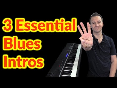 3 Essential Blues Piano Intros
