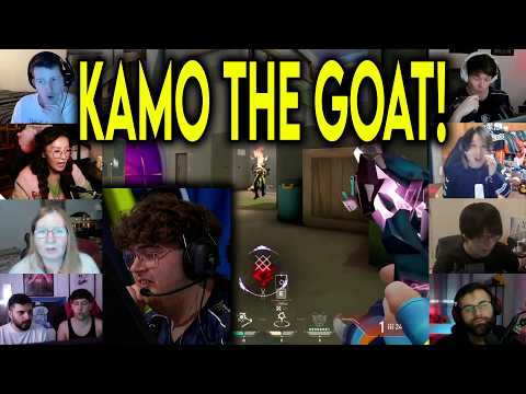 Valorant Streamers Reacts To TL Kamo CRAZY SHERIFF ACE Against TH In VCT