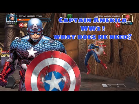 Captain america WW2 Rank 3 6*! what does he need to be actually usable? - marvel contest of champion