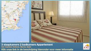 preview picture of video '3 slaapkamers 2 badkamers Appartement te Koop in San Cayetano Avileses, Murcia, Spain'