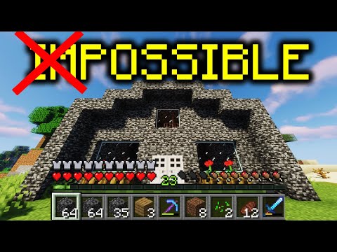 I Built A Bedrock House On My Survival World. (No Mods, No Cheats)