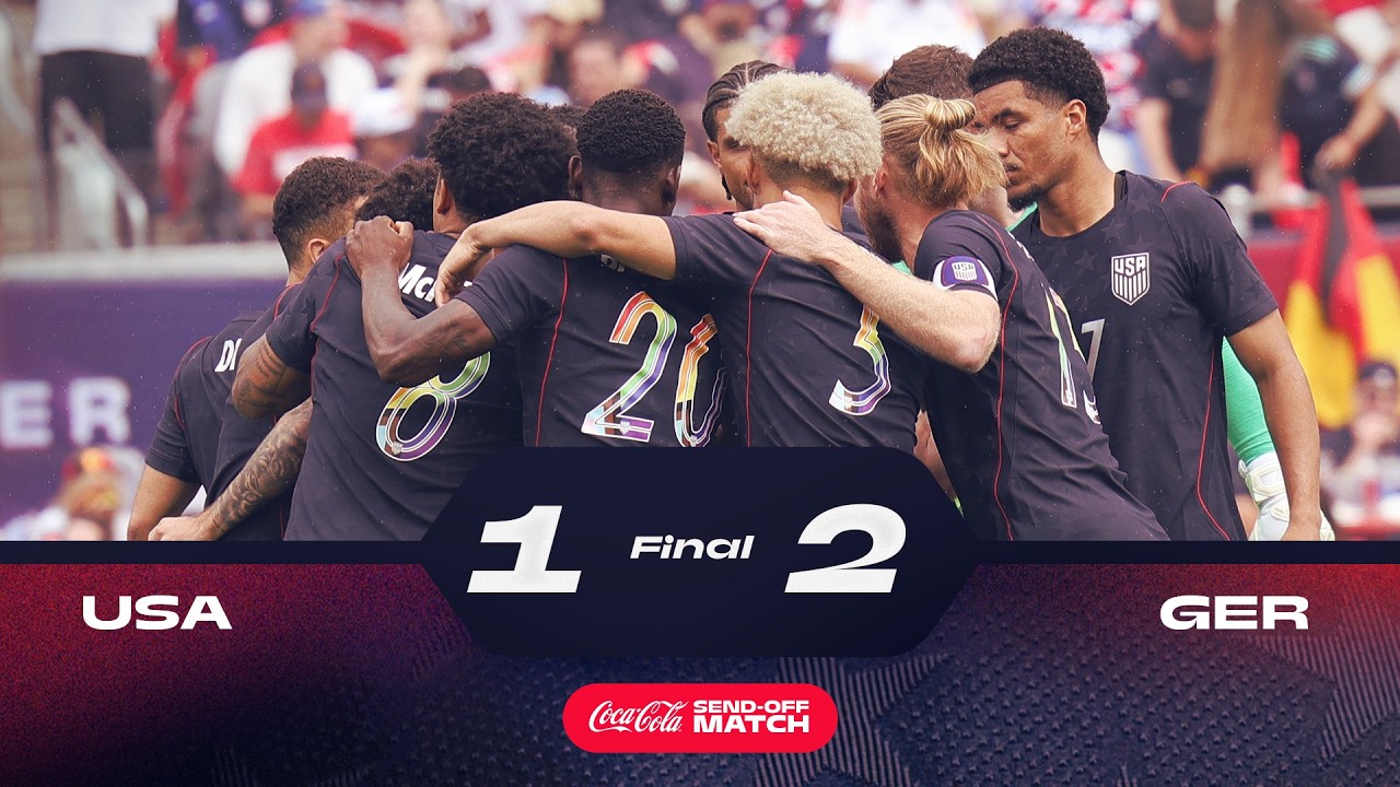 Send-Off Match in Chicago HIGHLIGHTS | USMNT 1-Germany 2 | International Friendly