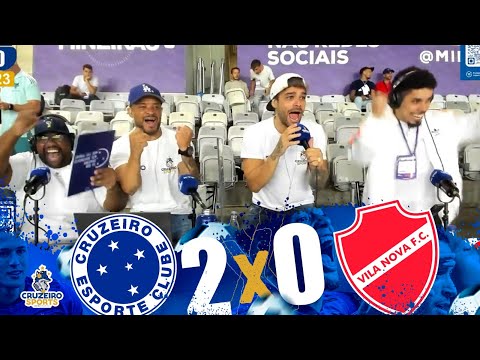 ⚽GOLS -  CRUZEIRO 2X0 VILA NOVA - VITÓRIA NA ESTREIA EM NOITE INSPIRADA DE KAIO JORGE