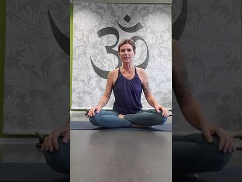 Lotussitz vorbereiten