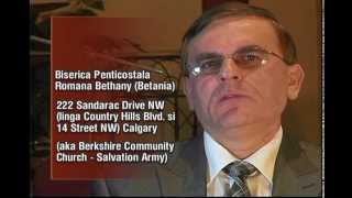preview picture of video 'BISERICA PENTICOSTALA ROMANEASCA BETHANY - CALGARY, CANADA'