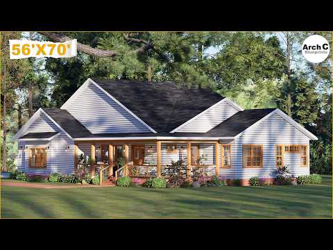 This Wooden Farmhouse Cottage Is Everything You’ve Been Dreaming Of! | 2-Car Garage | Full Tour