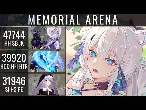 Twins 47744 | Parvati 39920 |  Kallen 31946 | HI3 EX Memorial Arena