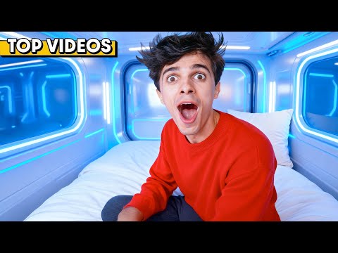 What Do You Get for $7 a Night? (Capsule Hotel Review) | Brent Rivera