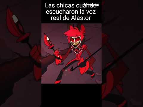 Es que la voz de Alastor sin el efecto de la radio es tan... ❤️🫢✨📻 #hazbinhotel #alastor #memes