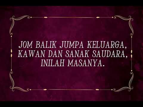 Jom Balik Beraya - Tige Badek (LIRIK)