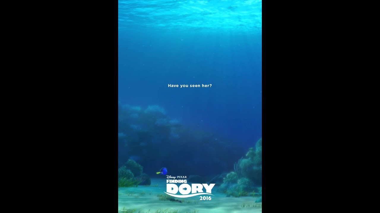 Living Teaser Poster - Finding Dory