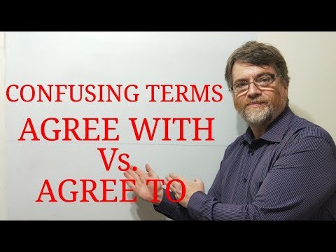 英語講師Nick P Lesson (294) Agree withとAgree toの違い (English Tutor Nick P Lesson (294) The Difference Between Agree with and Agree to)