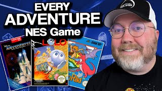 Every ADVENTURE game on NES... 16+ games