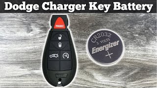2008 - 2010 Dodge Charger Key Fob Battery Replacement - How To Change Remove Replace Key Batteries