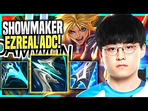 SHOWMAKER TRIES EZREAL WITH NEW ITEMS! - DWG ShowMaker Plays Ezreal ADC vs Lucian! | Season 11