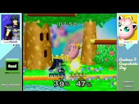 Cowtown 3: Cowpatrick’s Day - Polear (Marth) vs. DD (Jigglypuff) - Melee Singles
