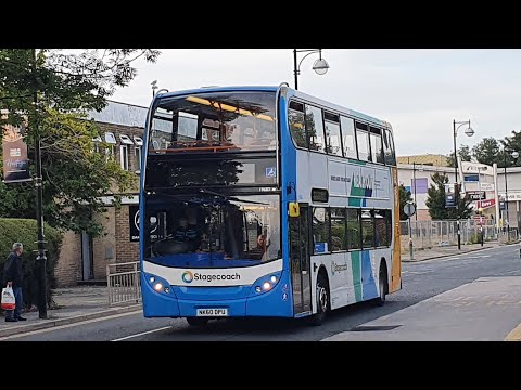 THRASH: Route 8 | NK60DPU/19683 - Stagecoach North East: Dennis Trident 2/ADL Enviro 400