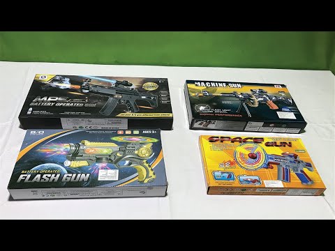 2020 Toy Guns Collection ! MACHINE GUN,SMOKE GUN,FLASH GUN,SPACE GUN  II TOY WORLD