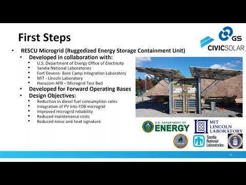 Energy Storage for Puerto Rico: Modular Solutions for Disaster Recovery (12.12.2017)