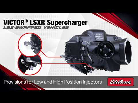 VICTOR® LSXR Supercharger LS3-SWAPPED VEHICLES