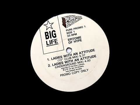 Epitome Of Hype ‎ Ladies With An Attitude (Club) 1991