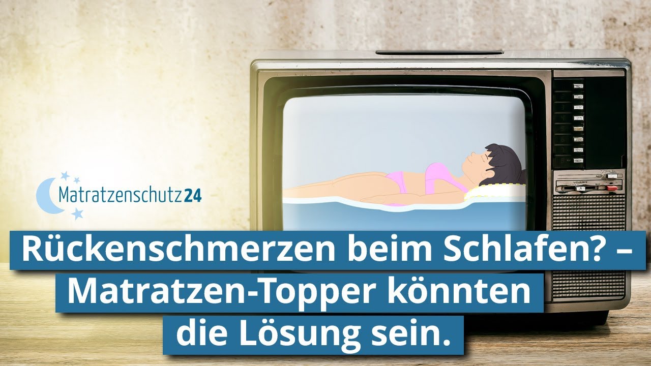 Matratze zu hart? Symptome: Hüftschmerzen, Schulterschmerzen, Rückenschmerzen & Co