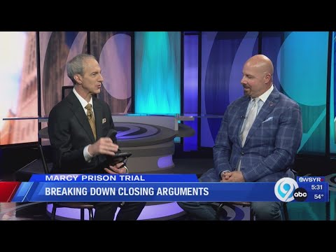 Interview: Former DA breaks down closing arguments of Marcy Prison Trial