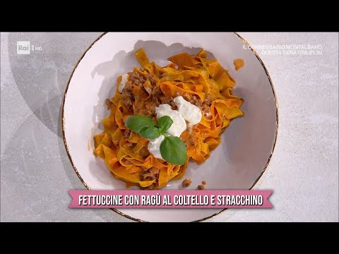 Fettuccine con ragù al coltello e stracchino - È sempre mezzogiorno - 20/09/2023