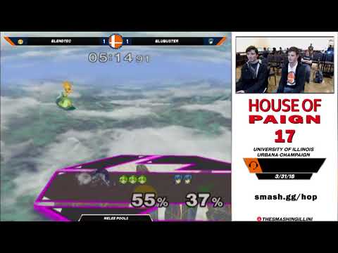[House of Paign 17] Blendtec (Peach) vs. Blubuster (Marth) SSBM Singles Pools