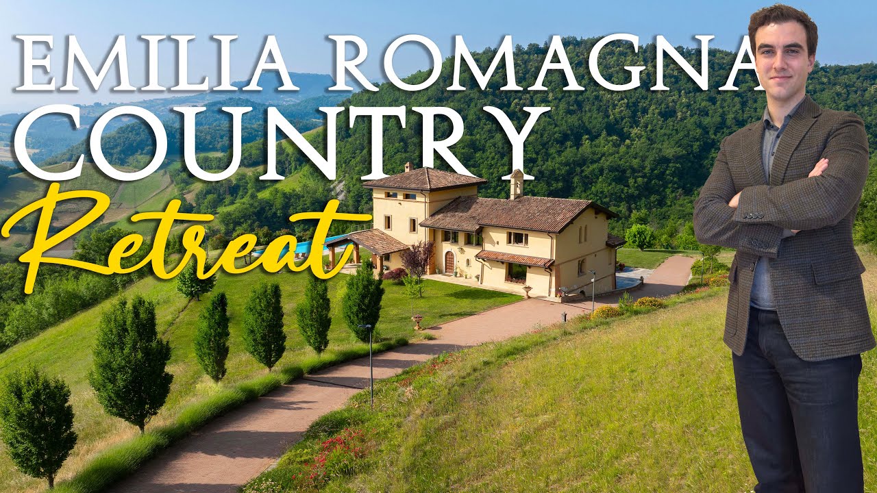 video-LUXURY VILLA WITH POOL AND 27 HA OF LAND FOR SALE IN EMILIA ROMAGNA