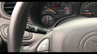 Pontiac GRAND AM Won't Start - How to Reset Pontiac Security Light - GM PASSLOCK 3 FIX