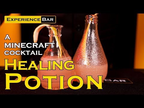 SillyGoose Content - Potion of Healing (two ways!), a Minecraft cocktail