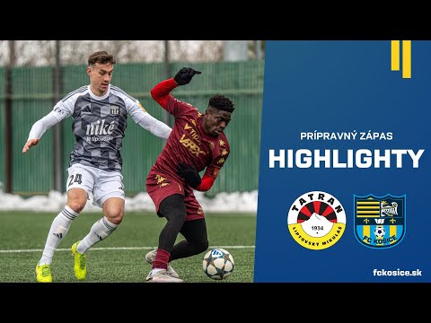 Tatran Liptovský Mikuláš - FC Košice 1:5 prípravný zápas 