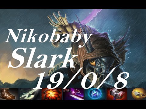 Nikobaby Slark vs Anti-Mage - pick Disruptor - Nigma vs Alliance game1 - OGA DOTA PIT