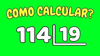 COMO CALCULAR 114 DIVIDIDO POR 19?| Dividir 114 por 19