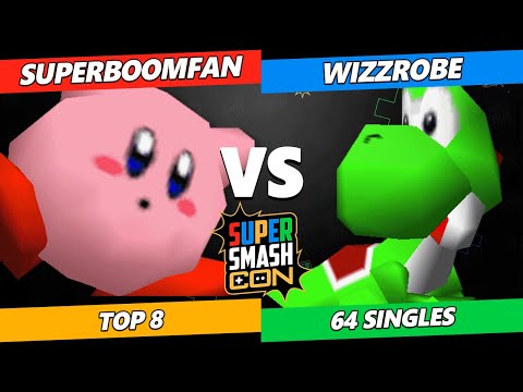 SSC 2023 Top 8 - SuPeRbOoMfAn (Kirby) Vs. Wizzrobe (Yoshi) Smash 64 Tournament