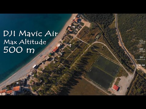 DJI Mavic Air - Altitude Test 500m