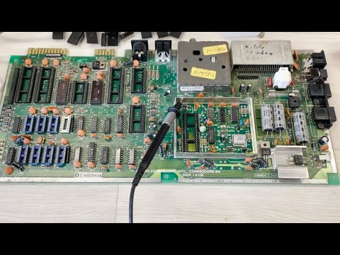 Commodore 64 Repair Part 1 - Unboxing and testing