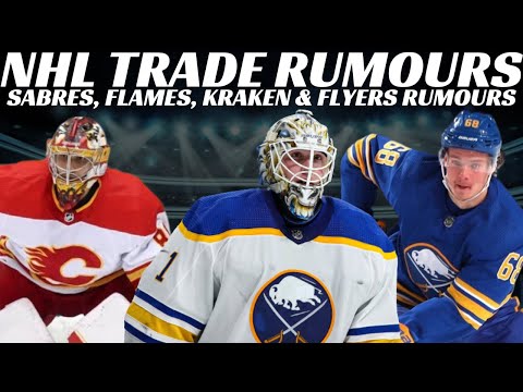 NHL Trade Rumours - Flames, Sabres, Flyers, Kraken, Hartman Suspended, Bruins Set Record