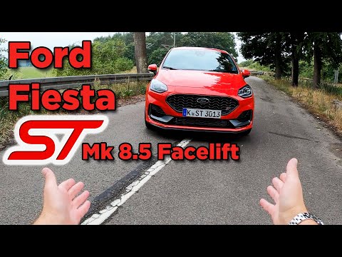Ford Fiesta ST Mk 8.5 Facelift! Neue Front, neue Sitze und mehr Drehmoment! - POV DRIVE - 60FPS!