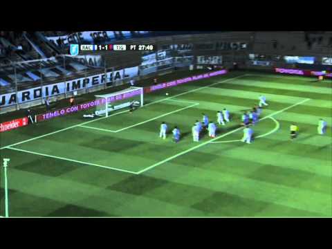 Atajada de Lugo. Racing 1 - Tigre 1. Copa Argentina 2015. 16vos. FPT.