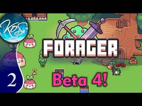 Forager Ep 2: WORKING THE LAND - Beta 4! - Let's Play, Gameplay