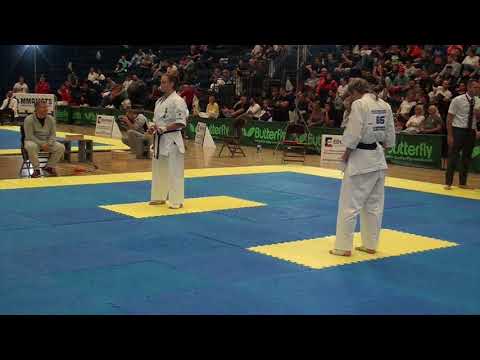 British Karate Kyokushinkai Gabija Gudeliauskaite v Aneta Meskauskiene