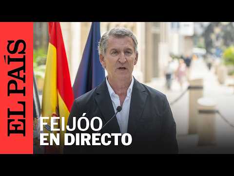 DIRECTO | Feijóo atiende a los medios en Ceuta acompañado de Juan Vivas | EL PAÍS