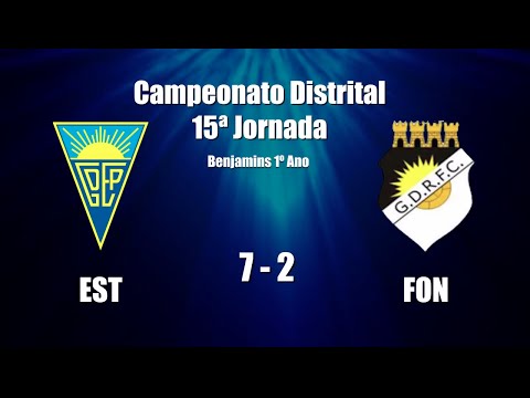 Benjamins 1º ano - Estoril Praia 7 vs 2 Fontainhas